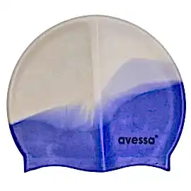 BEYAZ MAVİ SİLİKON BONE  standart-unisex