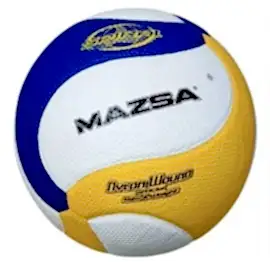 MAZSA PU MİCRO FİBER VOLEYBOL TOPU SARI - LACİVERT