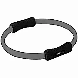 GRİ PİLATES ÇEMBERİ-GRİ RENK POŞETTE